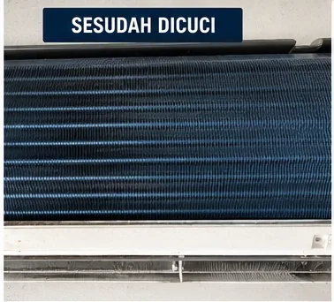 AC bersih sesudah dicuci